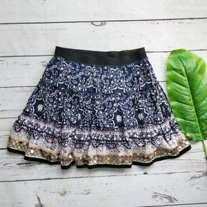 Free People navy skirt Small